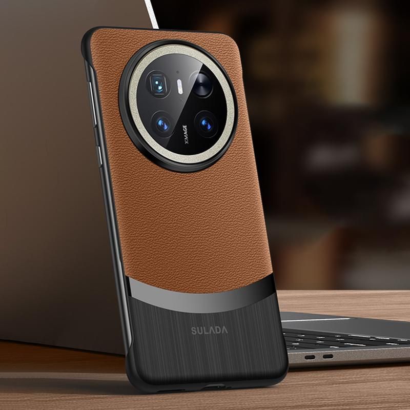 Leather Hybrid PC Case For Huawei Mate 70