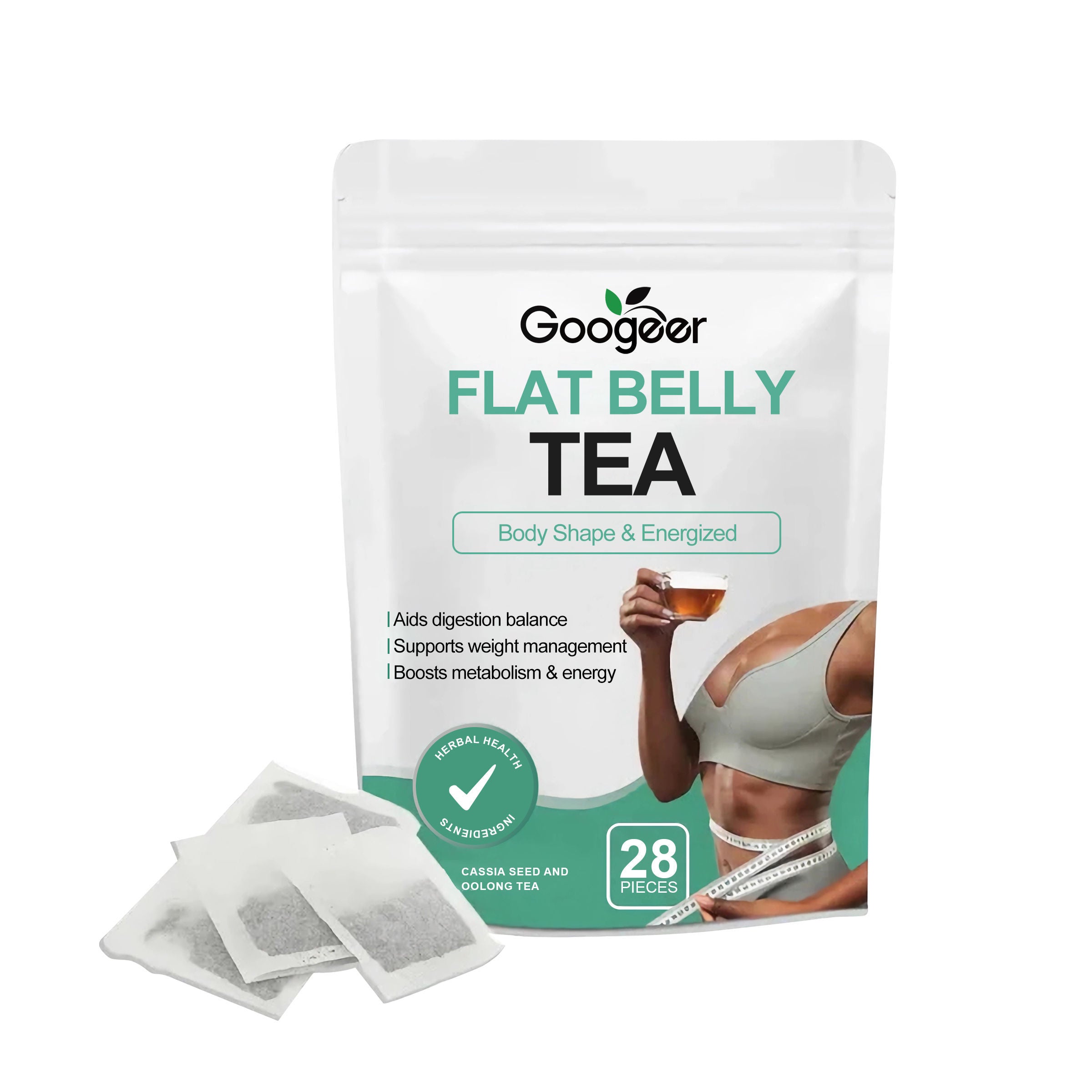 Metabolism Tea for Body Care, Boost Energy, Support Weight Loss, Natural Detox ,28pcs