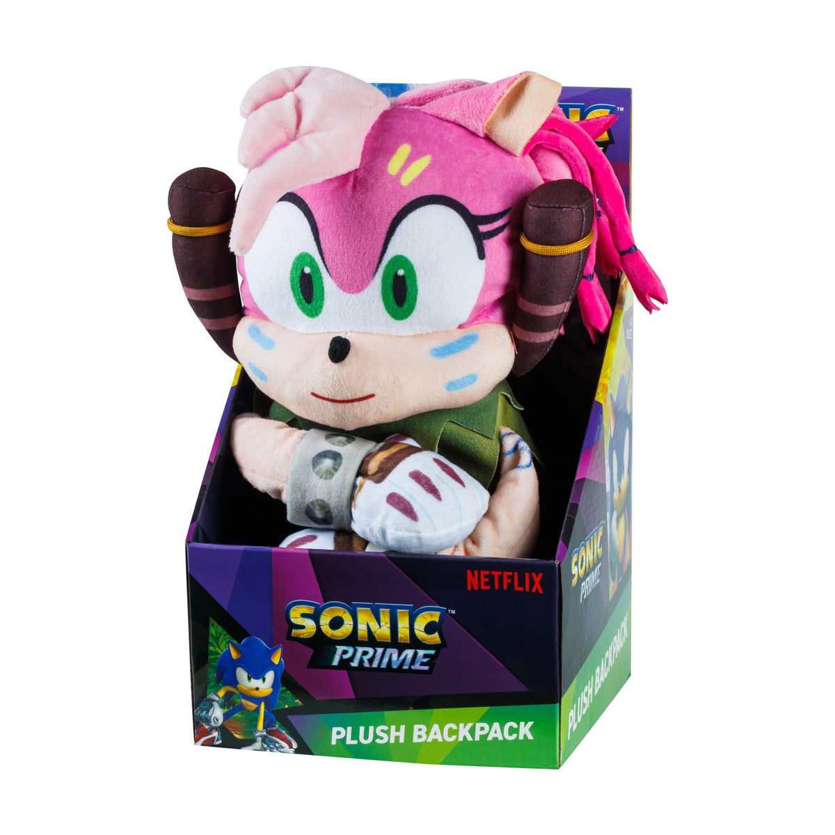 Sonic 12-Inch Plush Toy Backpack