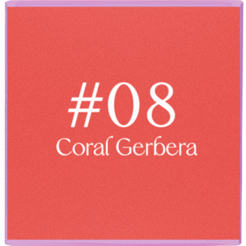 Flora Moist to Matte Lip 3g Baby Bright (M) #08 Coral Gerbera