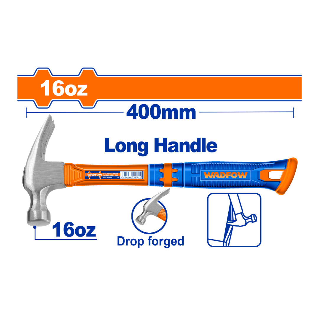 WADFOW Long-handle Claw Hammer