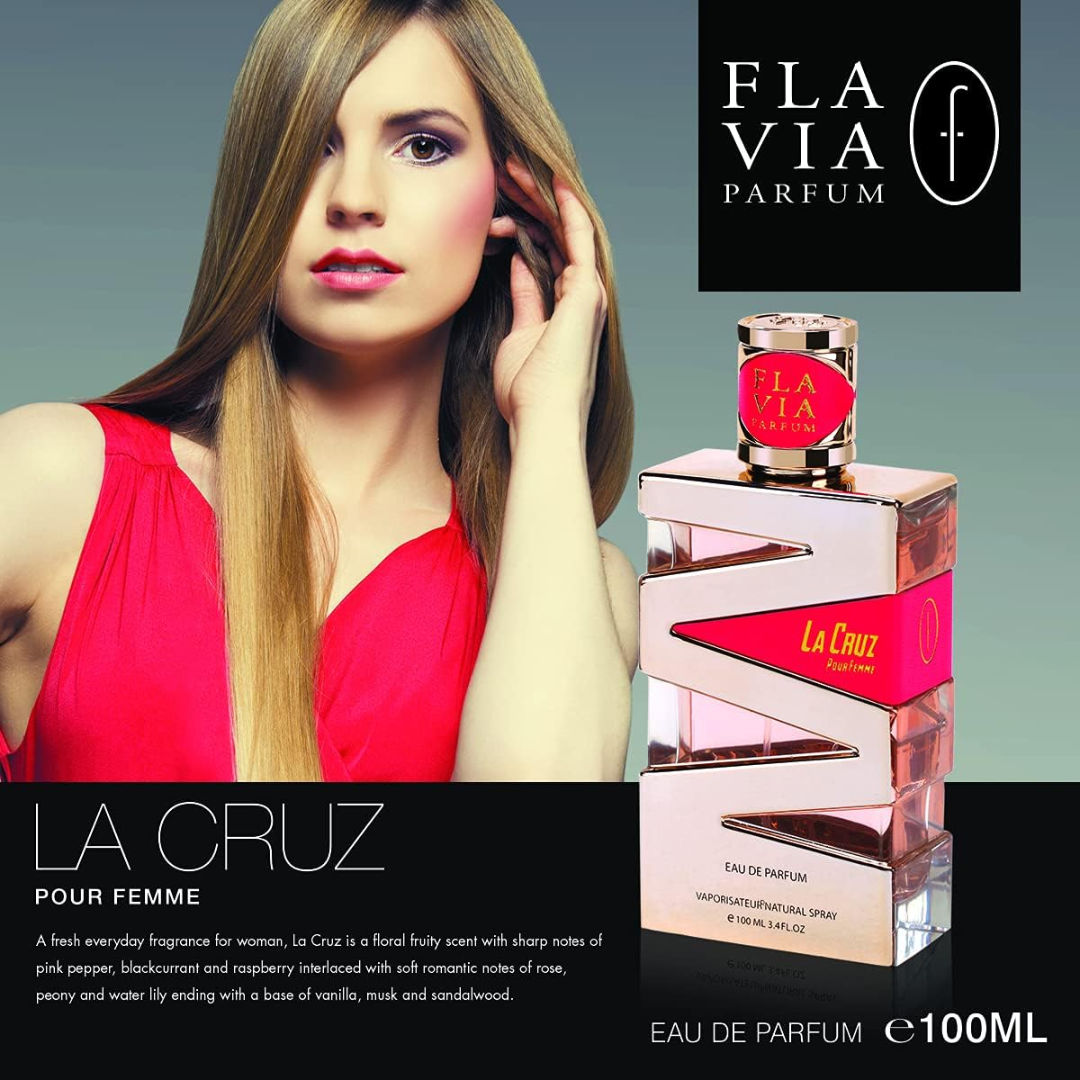 Flavia La Cruz Pour Femme Eau de Parfum, 100ml