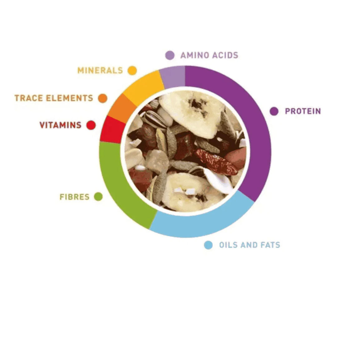 Padovan Wellness Parrots Food Nutritious Bird Mix