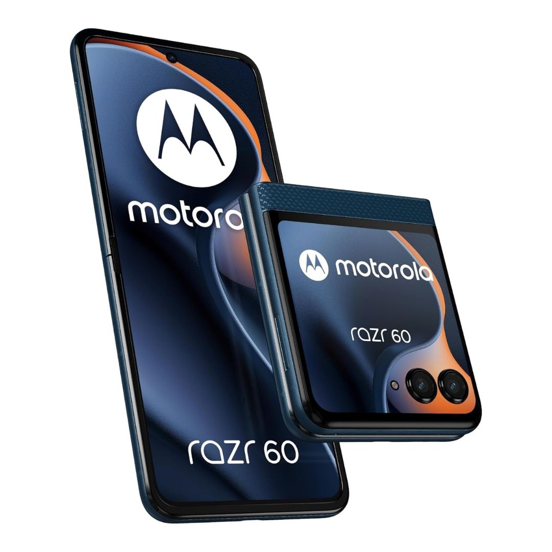 MOTOROLA Razr 60 5G, 8+16GB RAM Boost, 256GB ROM, MediaTek Dimensity 7400X, 6.9 + 3.6Inch pOLED Display