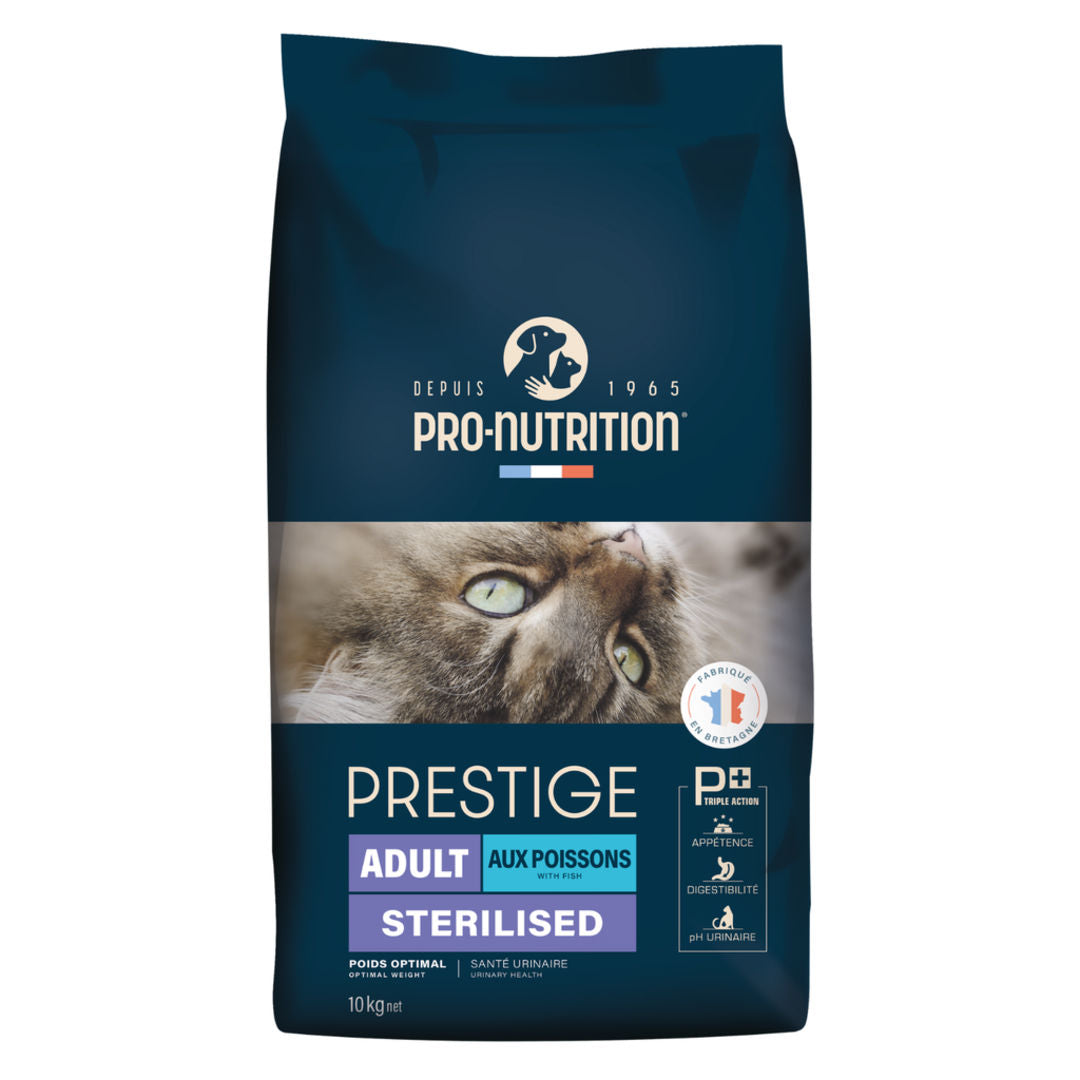 Pro nutrition Prestige Fish Adult Sterilised Cat Food