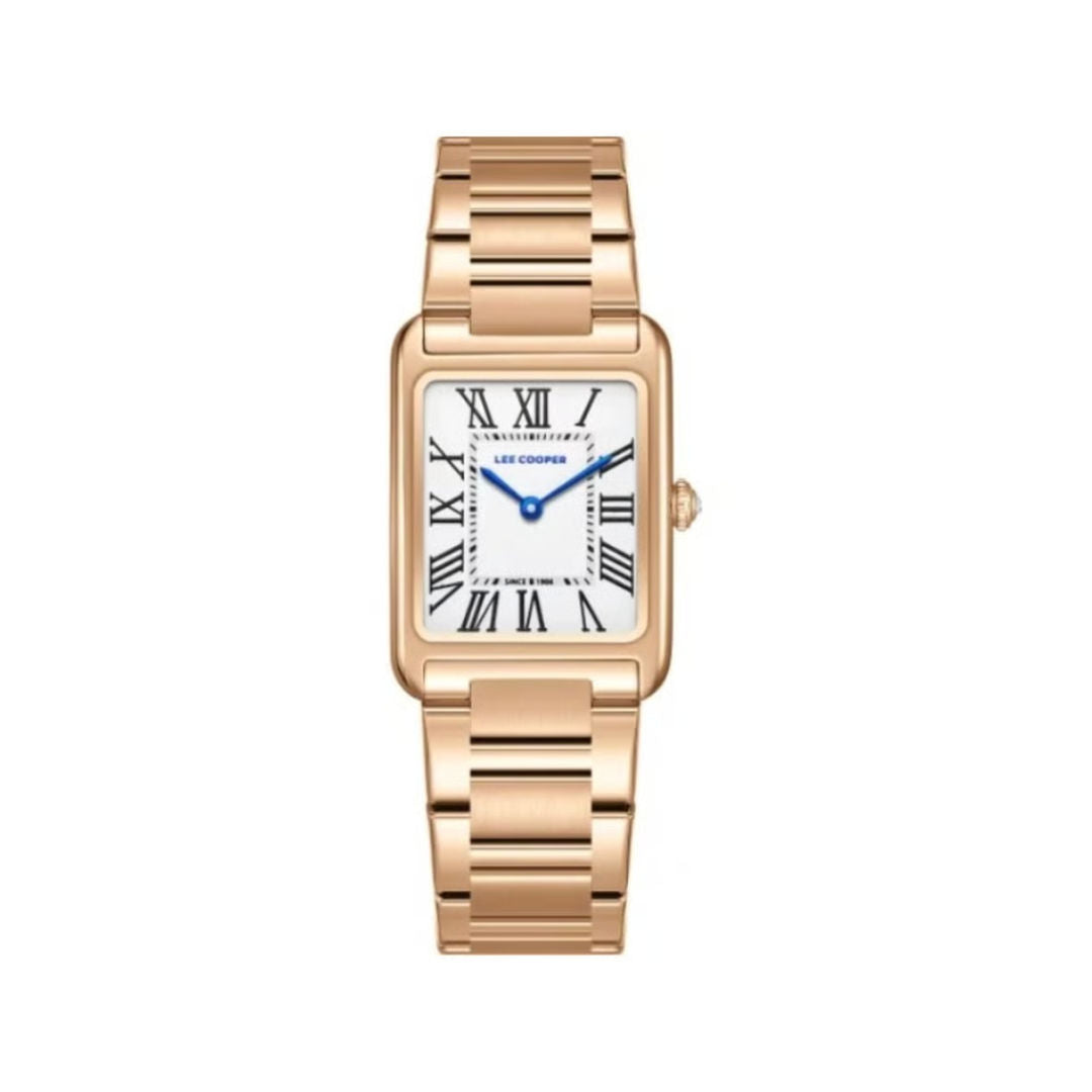Lee Cooper Women's Analog White Dial Watch, LC08083 Series