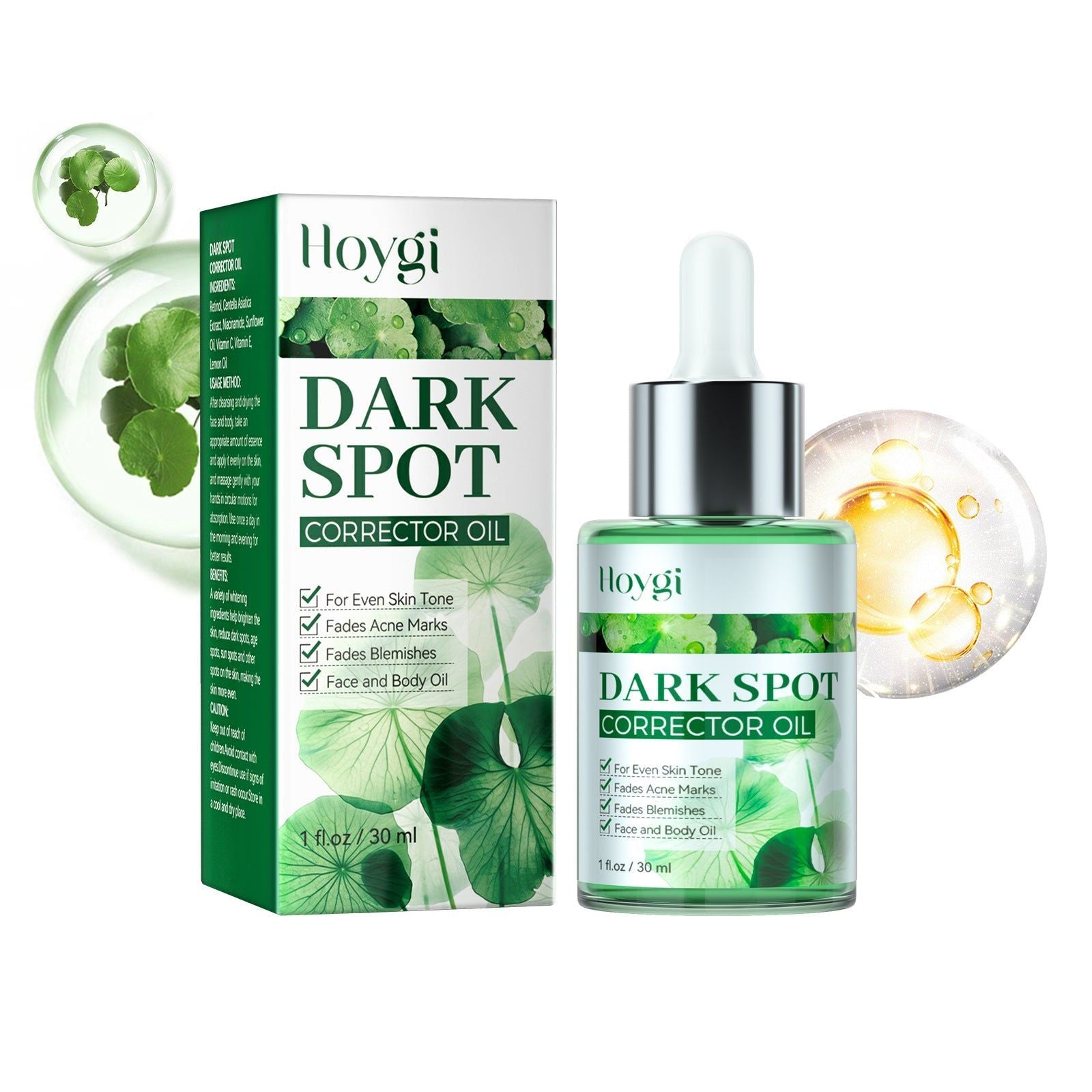 Dark Spot Corrector Serum, Brighten Skin, Fade Age & Sun Spots, Hydrating, Fast Results ,30ml