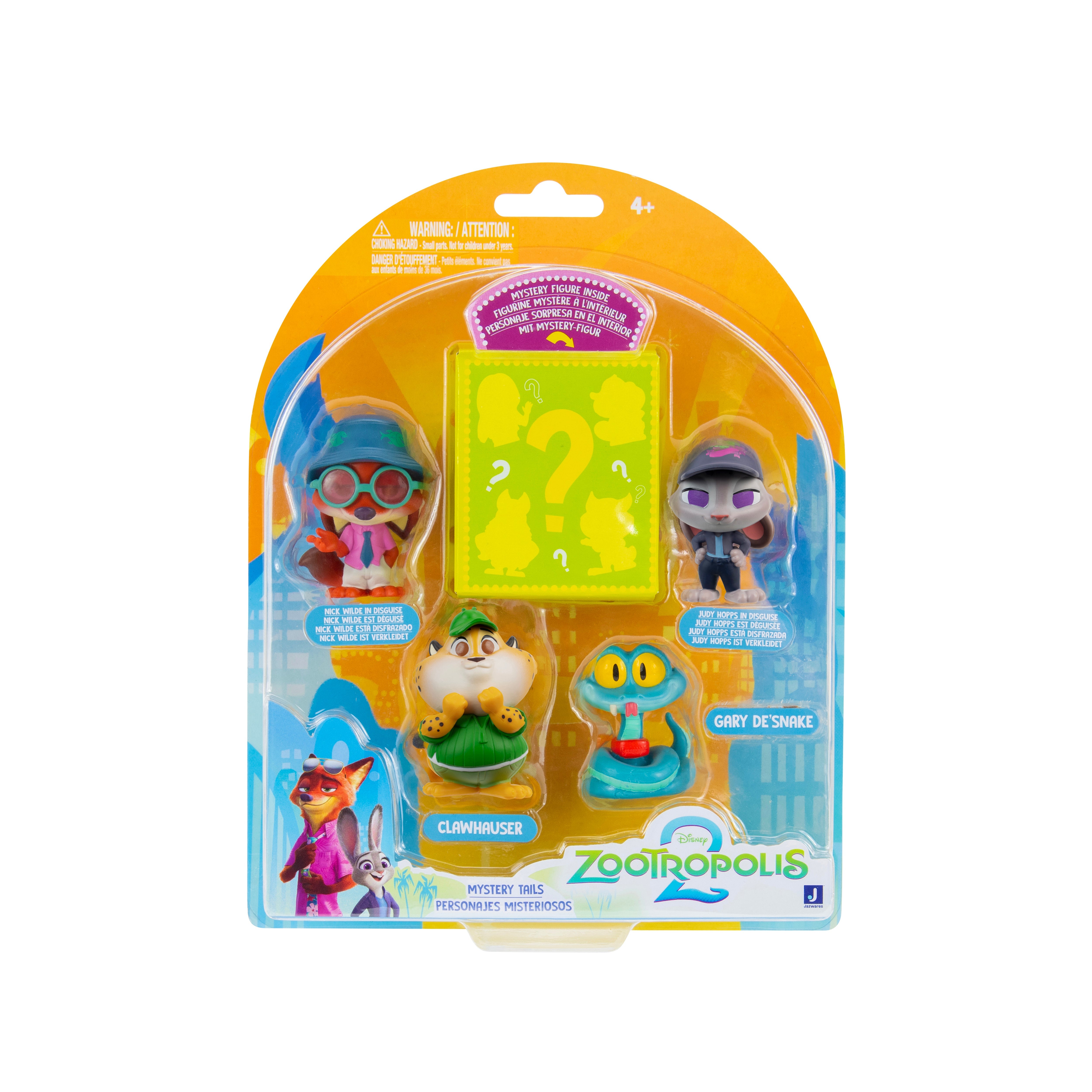 Zootropolis 2 Mystery Tails 5-Pack Figure Set