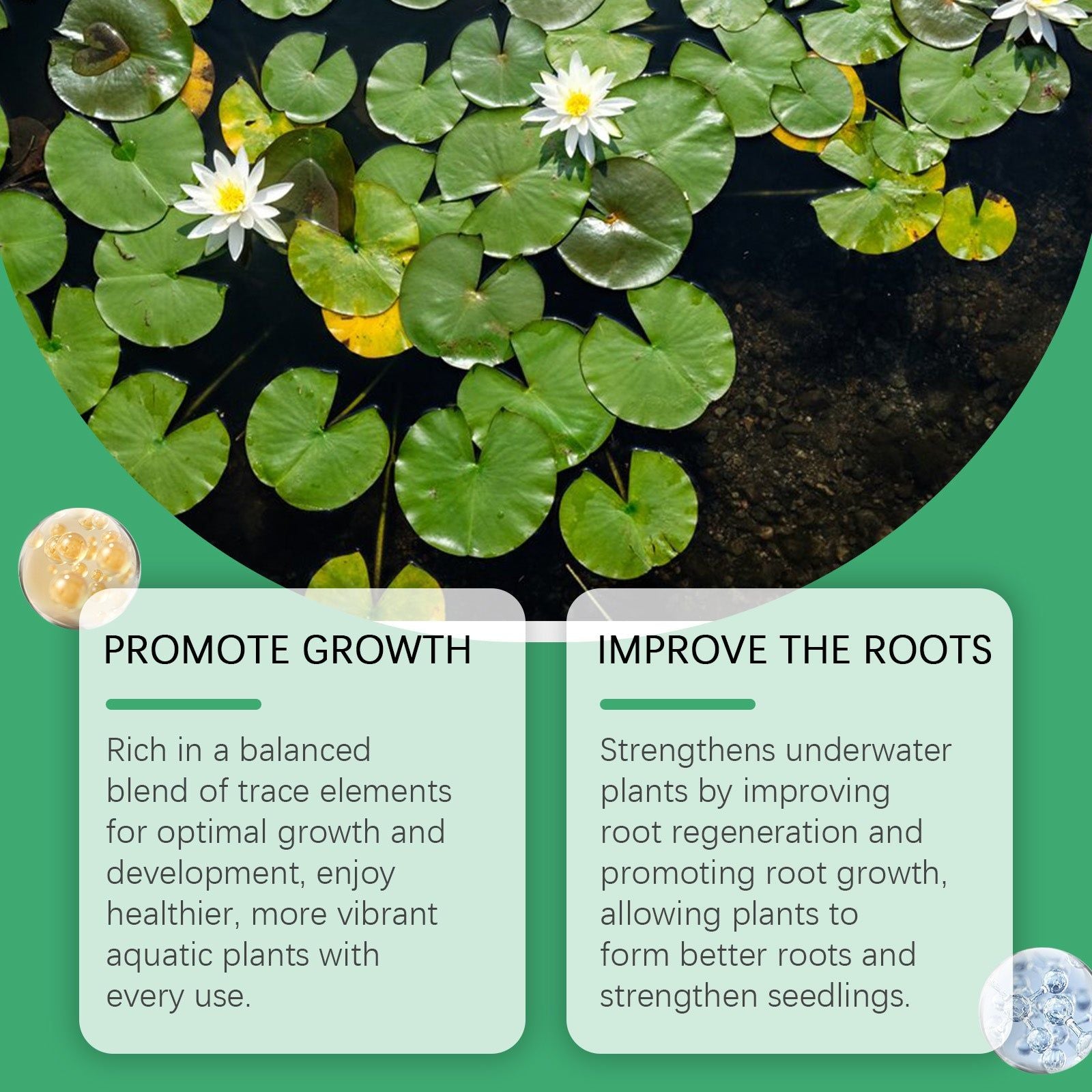Boost Plant Nutrition, Promote Flowering, Hydroponic Lotus Fertilizer, Easy to Use ,200g