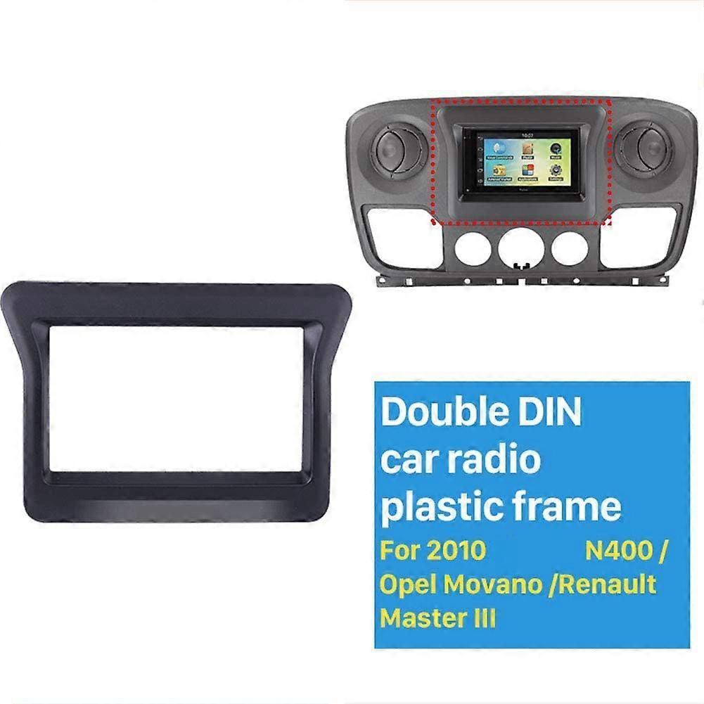2 Din Car Stereo Fascia for 2010 N400 Movano Kit