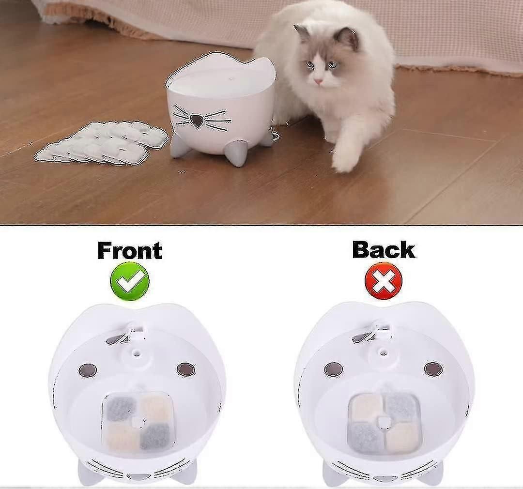 New Years Eve Hot Items 12 Packs Of Cat Water Fountain Filters, Compatible With The Catit Pixi Pet Fountain. Keep Your Cat Healthy And Hydrated.