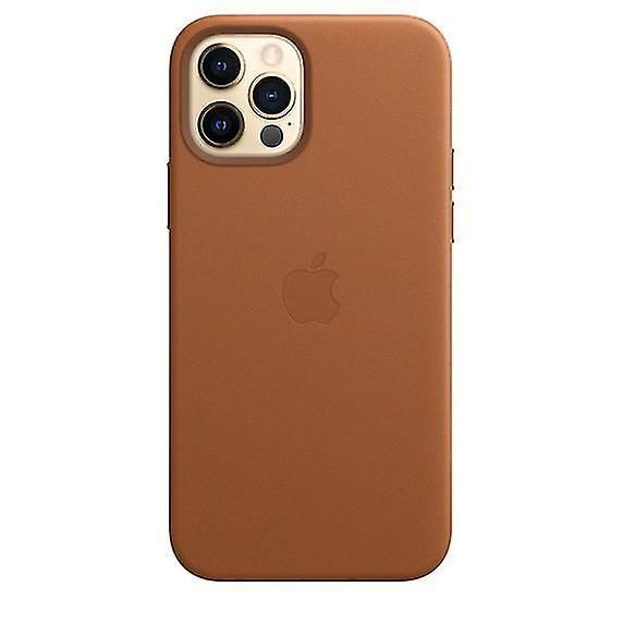 For iPhone 12/12 Pro - Leather Case with MagSafe, Stylish and Protective Phone Cover