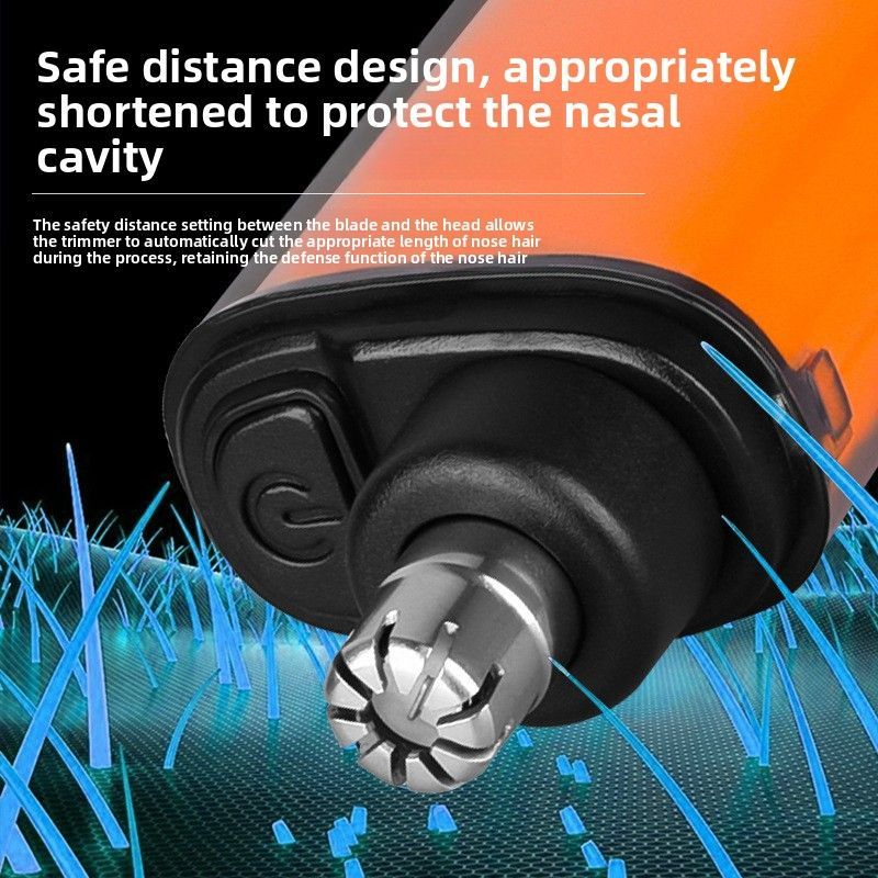 Digital USB Rechargeable Nose Hair Trimmer