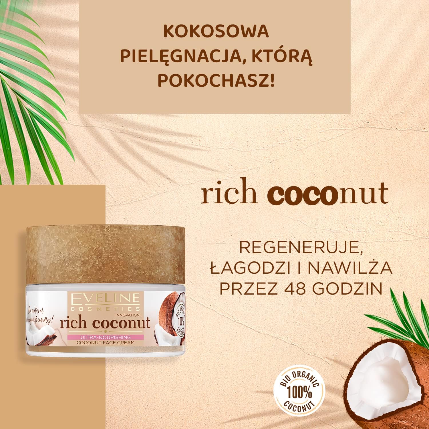 Ev Rich Coco Multi-moistur Coco Face Cream 50ml