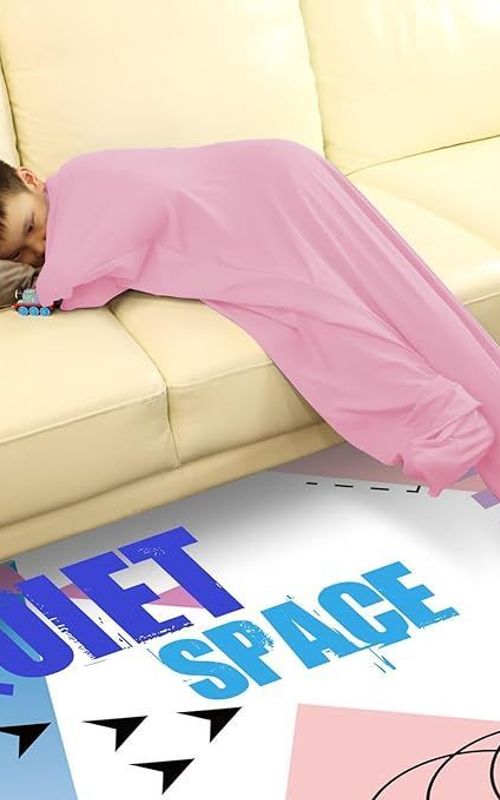 Sensory Body Sock Full-Body Wrap Stretchy Body Sock to Relieve Stress for Adult Children with Autism