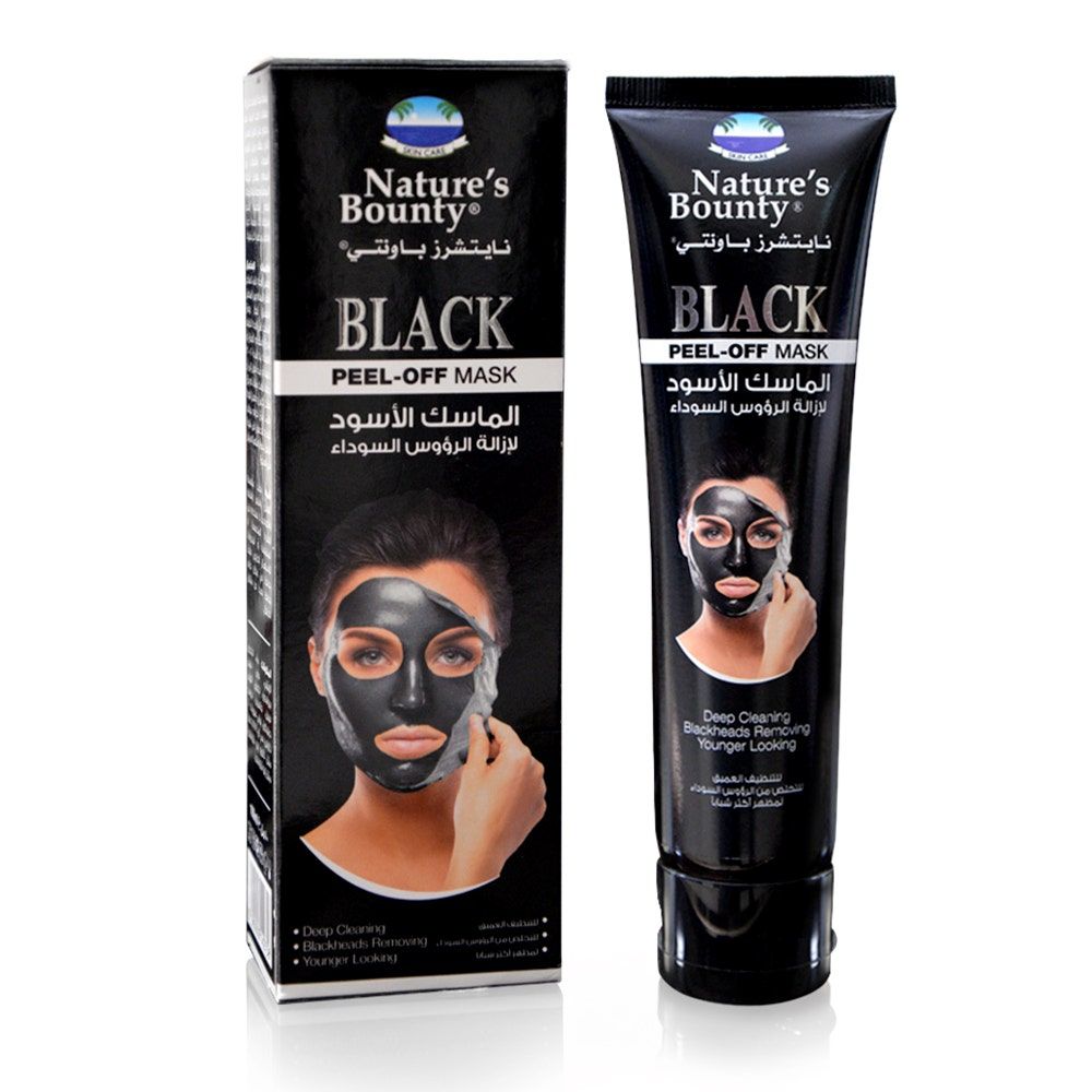 Nature's Bounty Black Peel Off Face Mask, 100ml