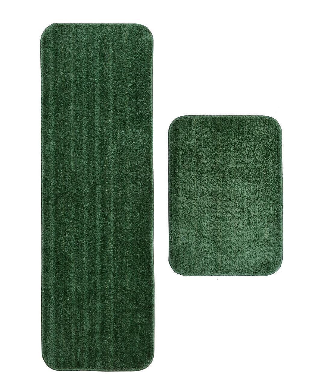 AIESY® 2pcs Micro Anti Slip Soft Runner Door Mat for Kitchen