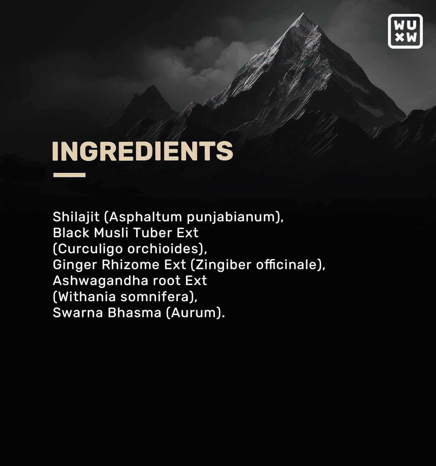 What’s Up Wellness ShilajIt Resin Gummies | 200 Mg Resin with 24 Carat Gold Dust | Imili Flavour 30