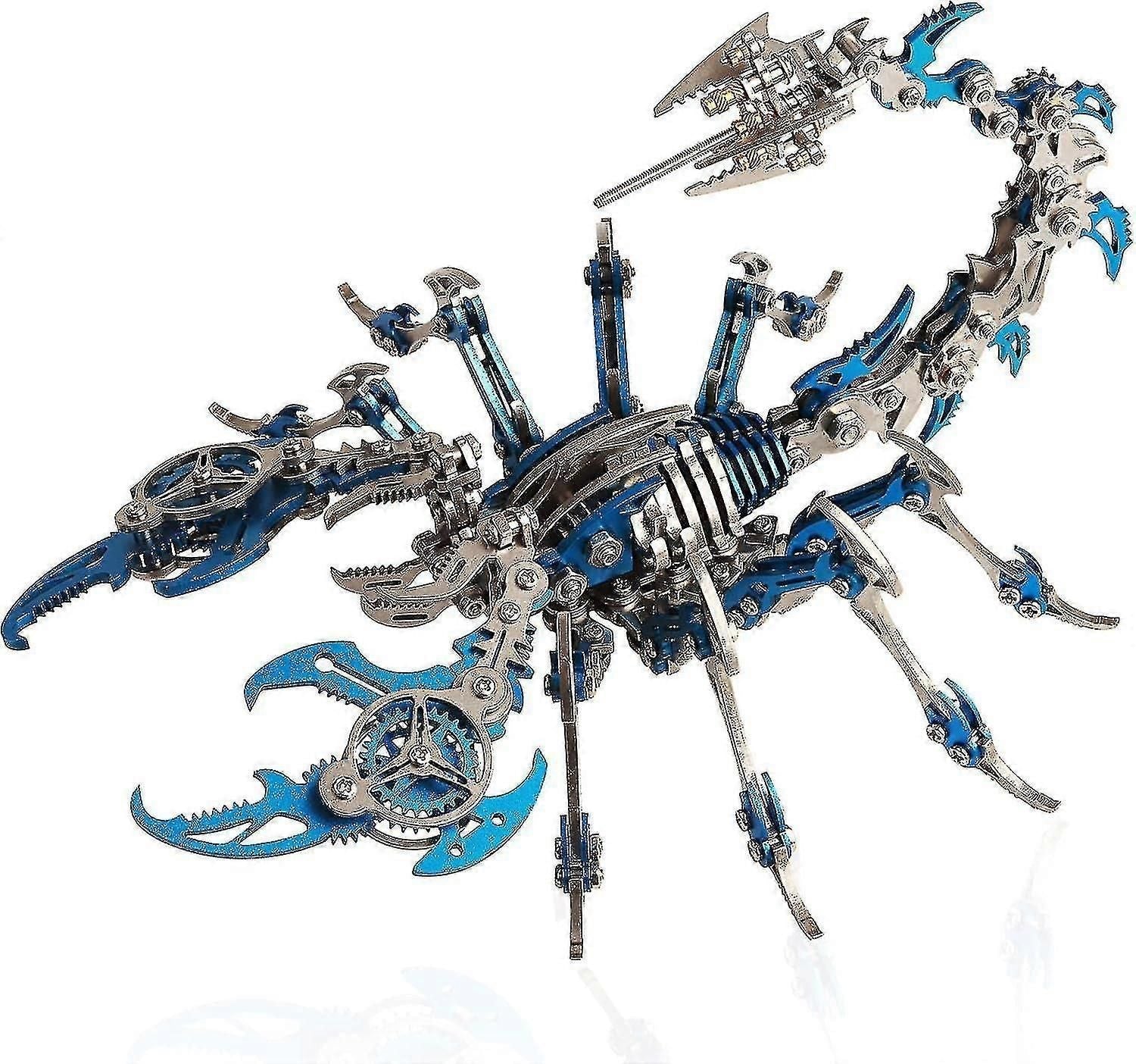 454 Pieces Scorpion 3d Metal Model Kits zxin