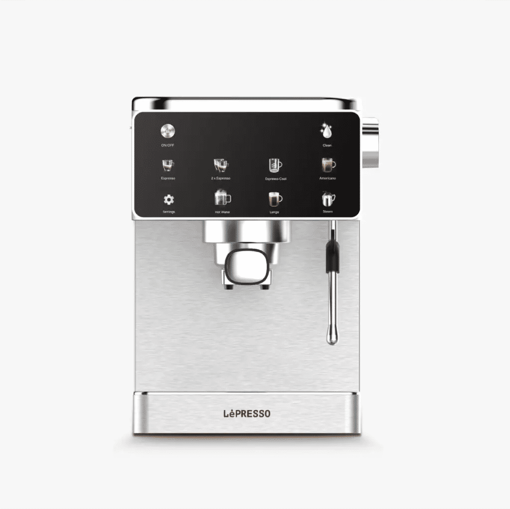 LEPRESSO MACCHINA DI LUSSO WITH STEAM WAND