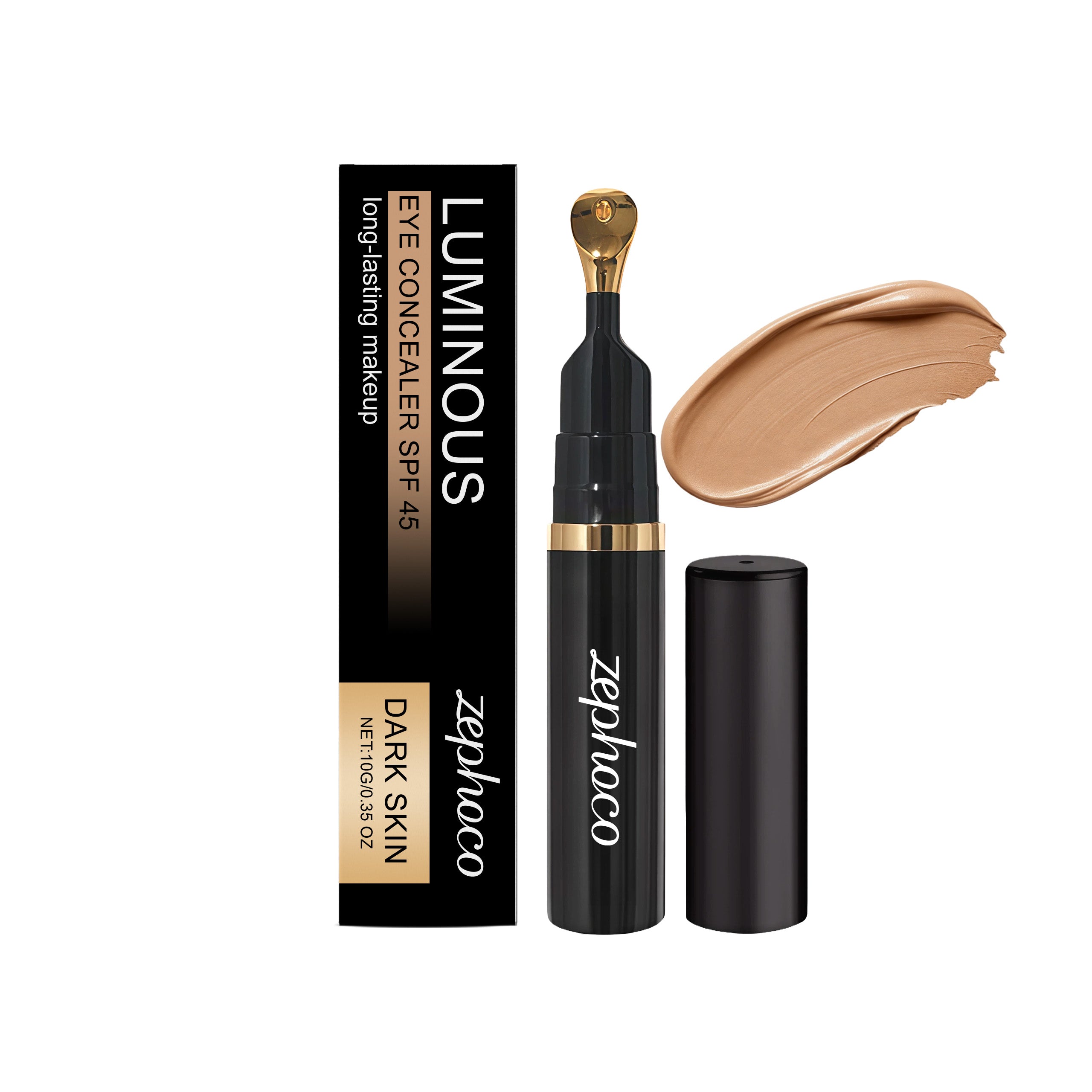 Dark Skin Light Eye Concealer, Matte, Natural, Smudge-Proof, Flawless Finish ,10g