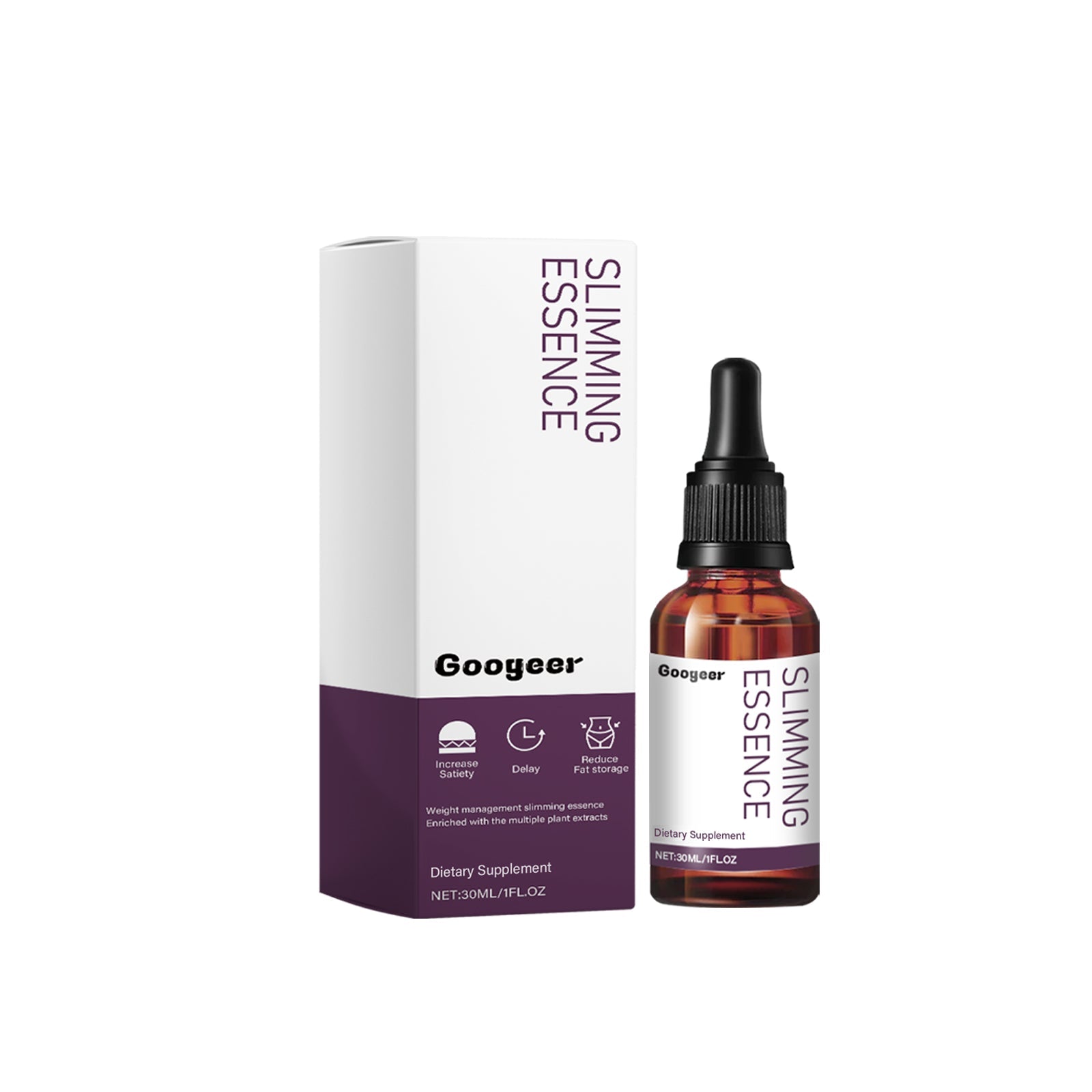 Body Shaping Essence, Slimming Drops for Toning, Fat Burn, and Curves ,30ml