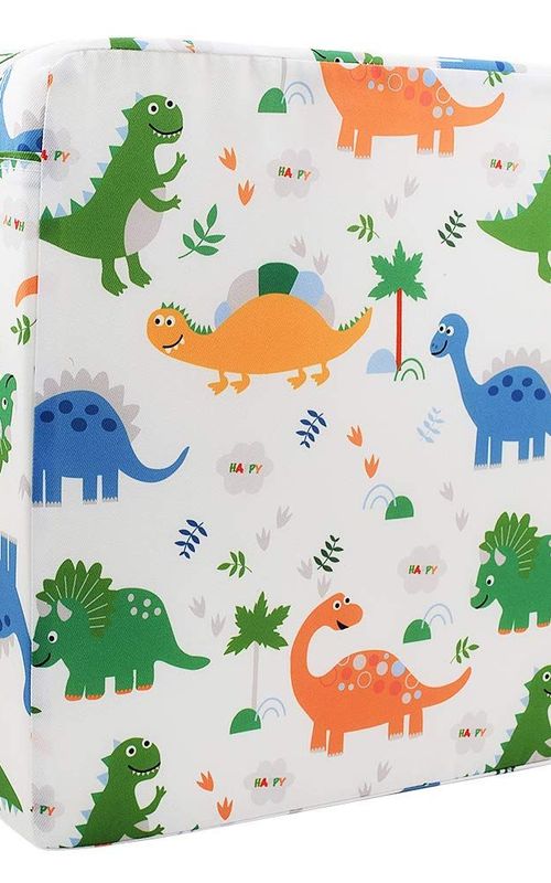 Toddler Booster Cushion Baby Chair Pad Heightening Dining Chair Cushion Cartoon Seat Mat