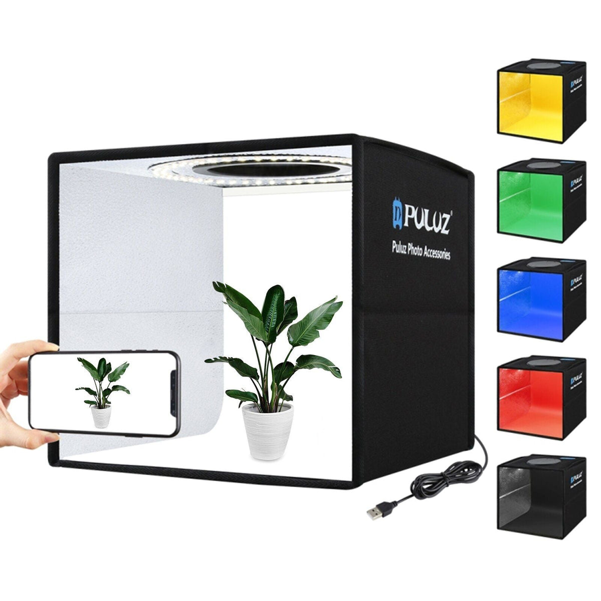 Soft Hung Box Set Portable Folding Photo Lighting Modifier Photography Tent Box