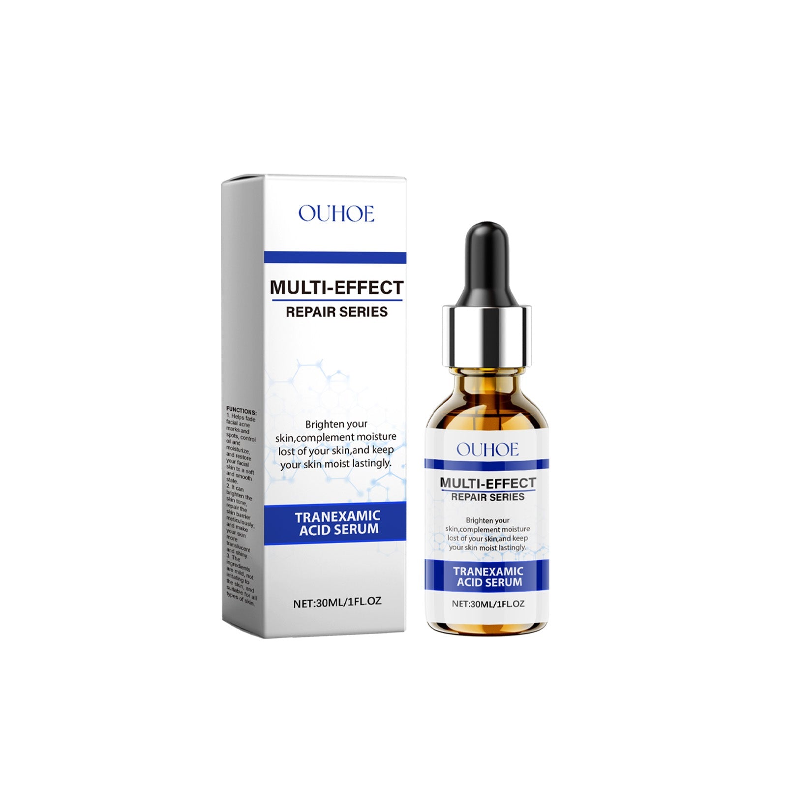 Brightening Skin Essence for Face, Fade Blemishes, Even Skin Tone, Hydrating, Gentle Repair ,30ml