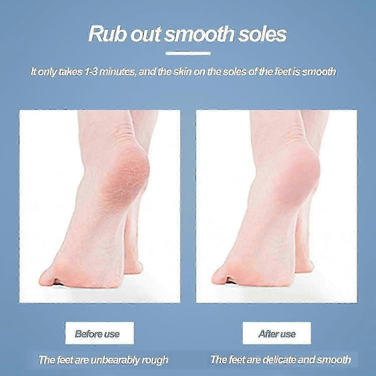 Nano Glass Foot File With Non Slip Handle for Pedicure Care