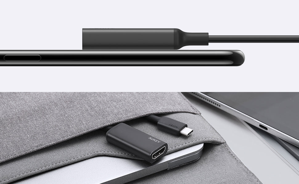 Aukey CB-A29 USB-C to HDMI Adapter CB-A29 - Black