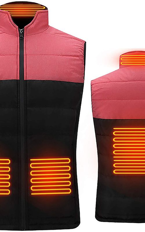 Electric Heated Vest Thermal Gilet Winter Waistcoat Warm Jacket For Outdoor Activities