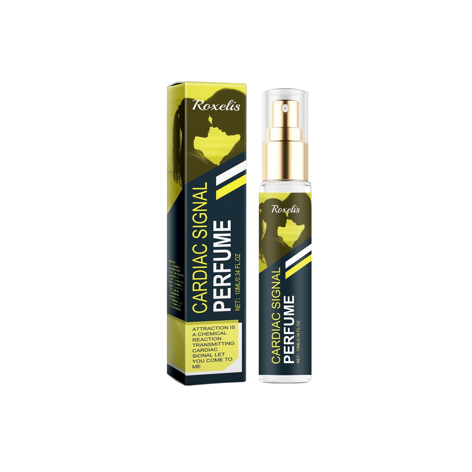 Charm Fragrance Mist, Fresh Aroma, Long-lasting, Elegant Portable Fragrance ,10ml/box