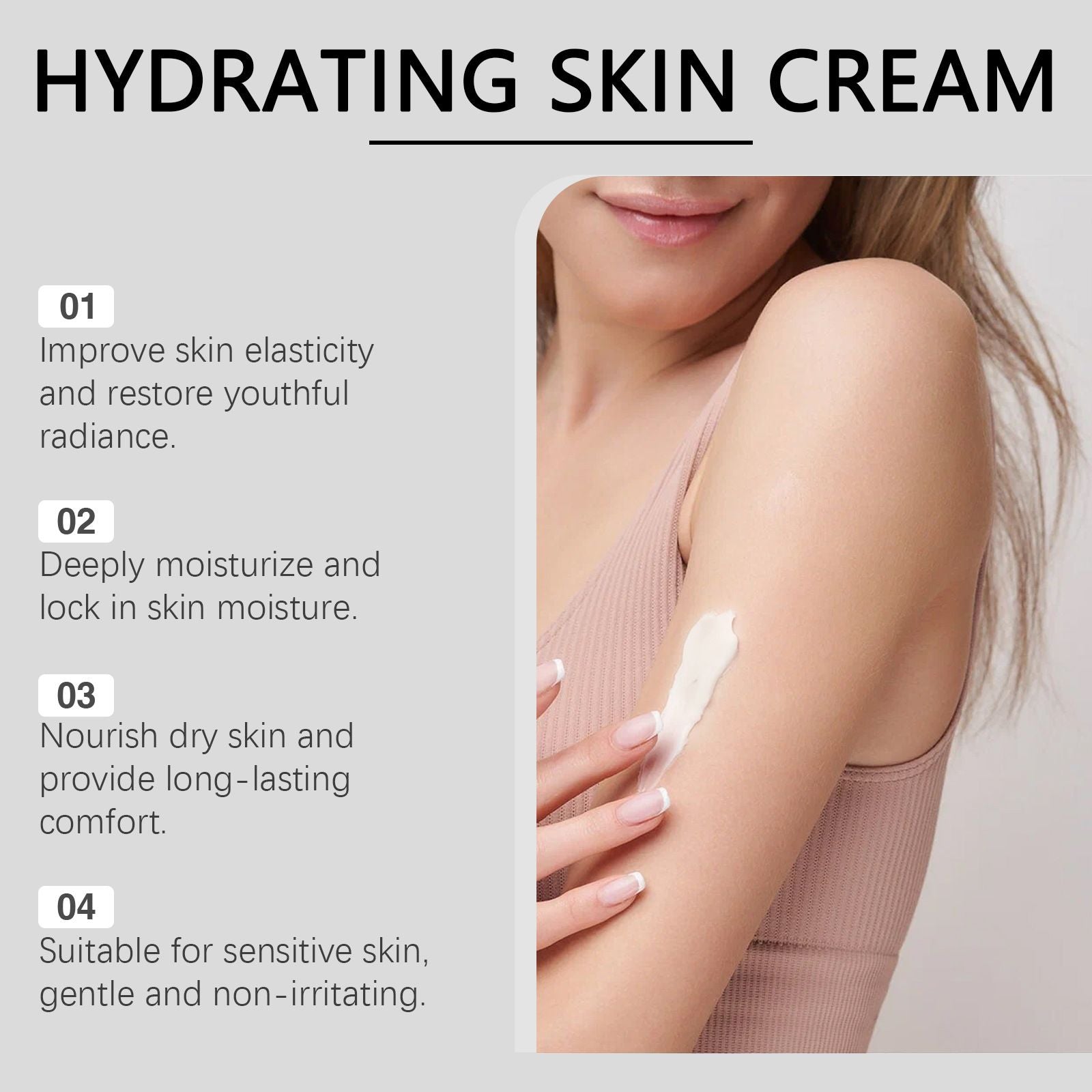 Nourishing Body Care Cream Hydrating Moisturizer 120g