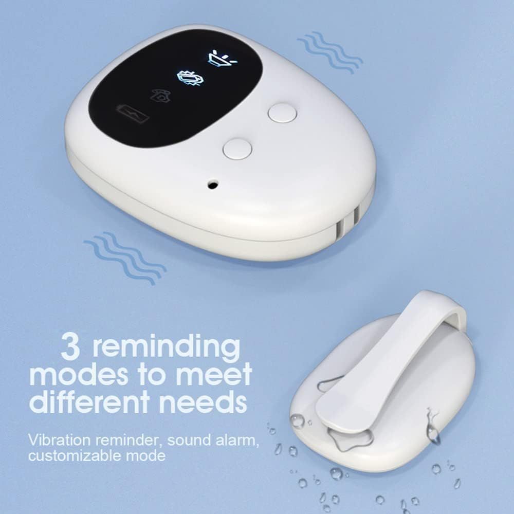 Wireless Bedwetting Alarm System USB Rechargeable Potty Alarm Toilet Training Tool
