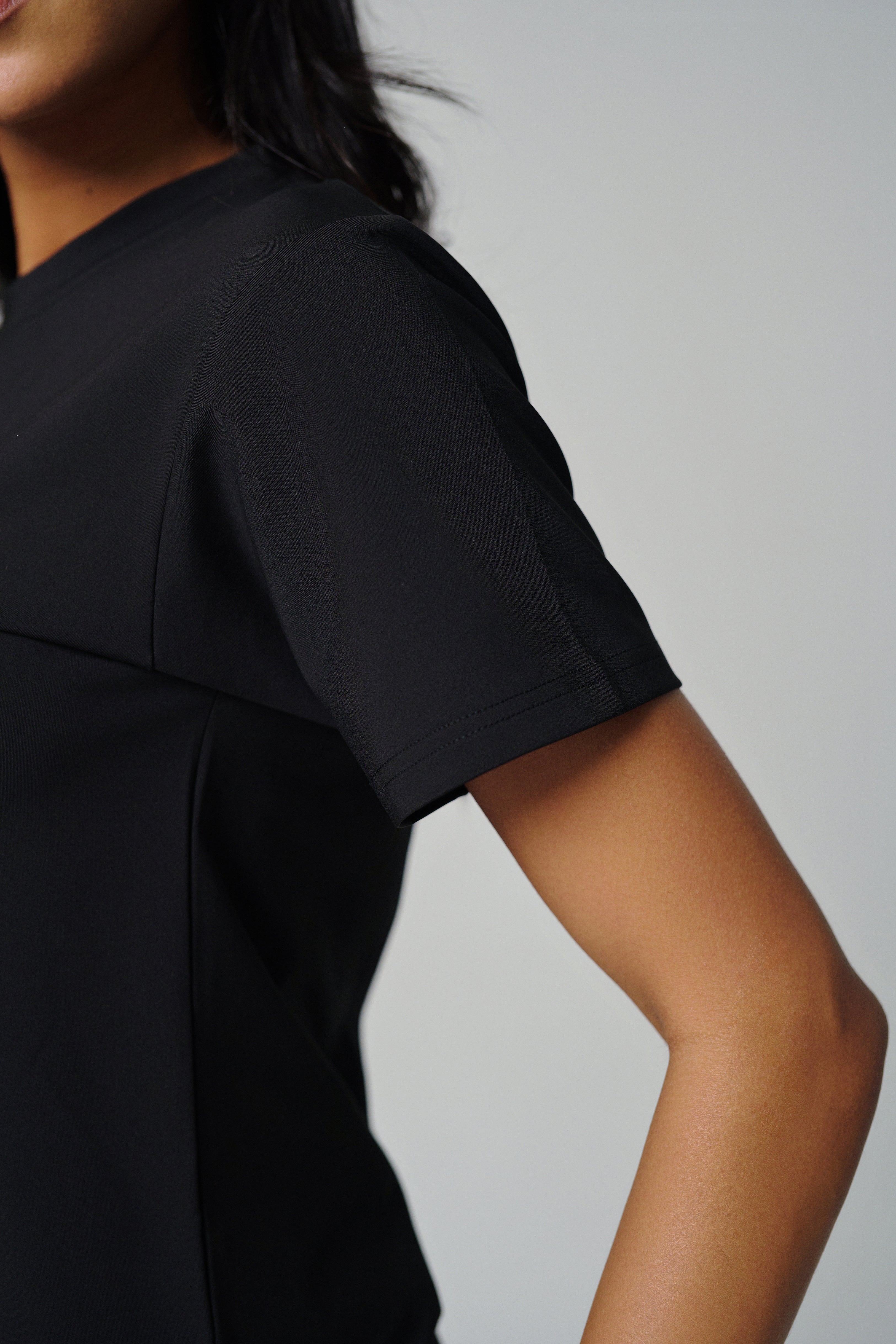 Regular Fit Women T-Shirt - Black