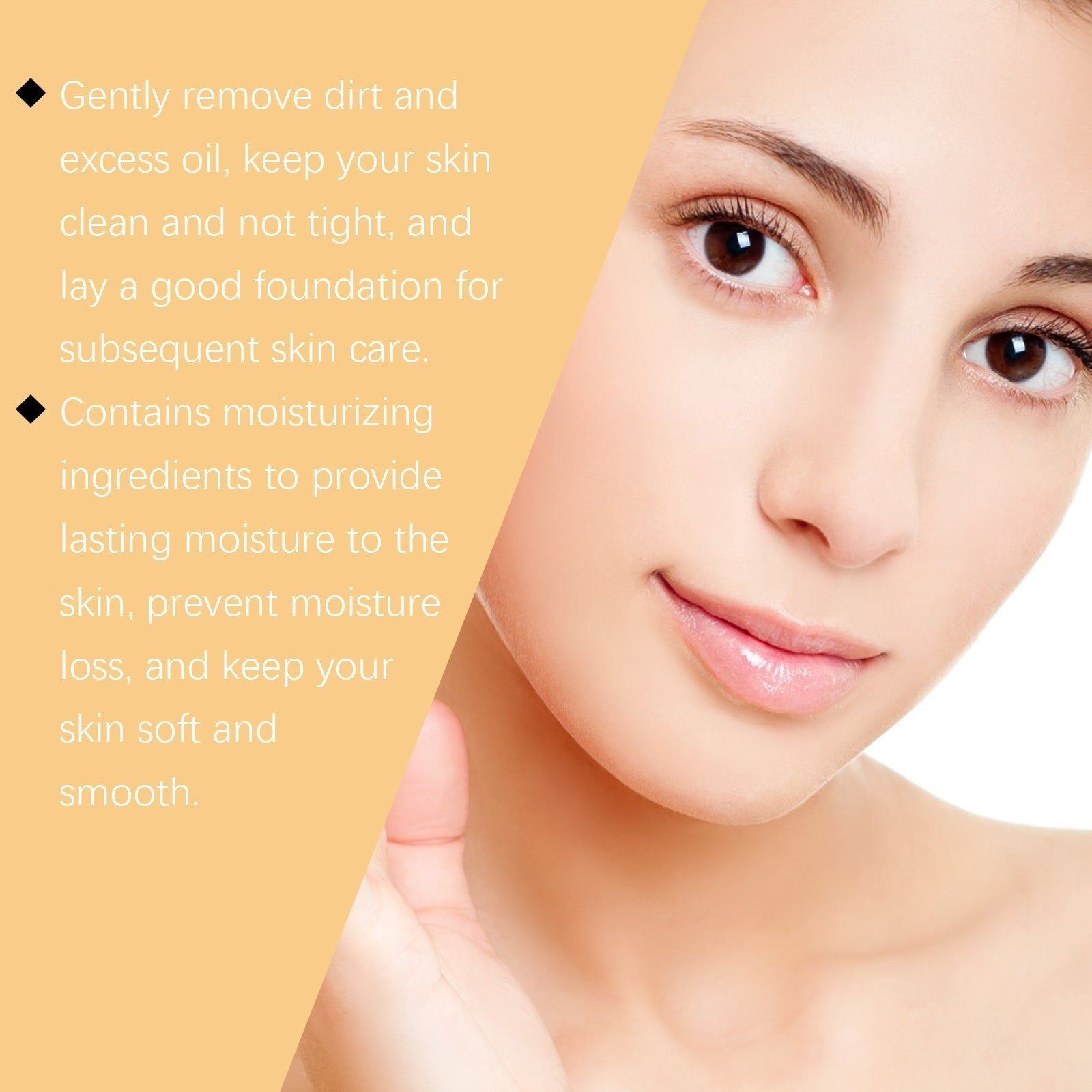 Chamomile Facial Cleanser, Hydrating, Gentle Pore Cleanser, Anti-Aging, Skin Care ,120ml