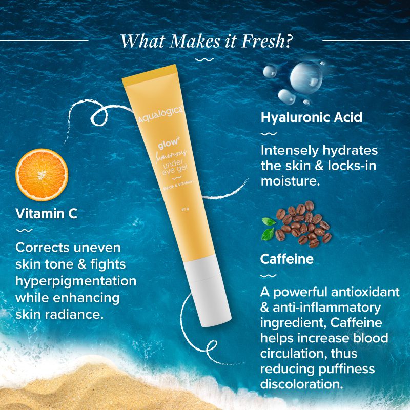 أكوالوجيكا جل مضيء تحت العين 20 جرام