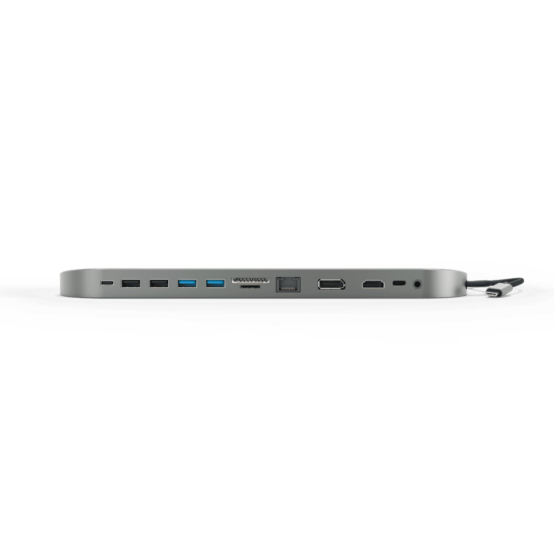 HAMA 135761 محطة إرساء USB-C 12 في 1 لـ USB و HDMI™ و DP و LAN و SD و MICROSD و JACK