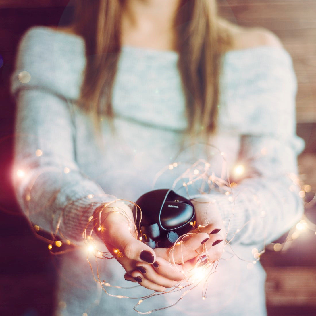 سماعات HAMA 178881 Bluetooth® "Disc" ، داخل الأذن ، لاسلكية بالكامل ، صغيرة الحجم ، محطة شحن