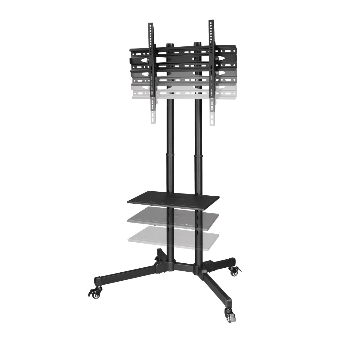 Hama 118098 Tv Trolley,175 Cms 70" 600 X 400 Black