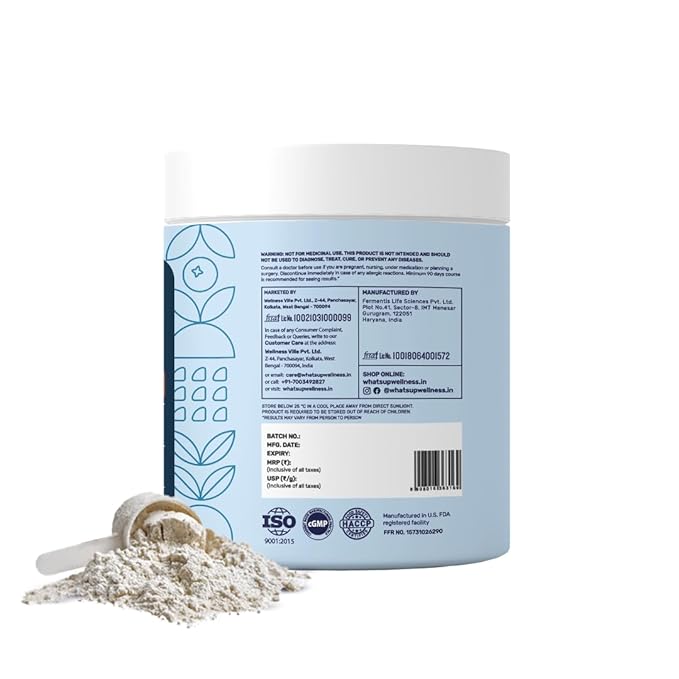 What’s Up Beauty Collagen Blueberry Flavour 200g