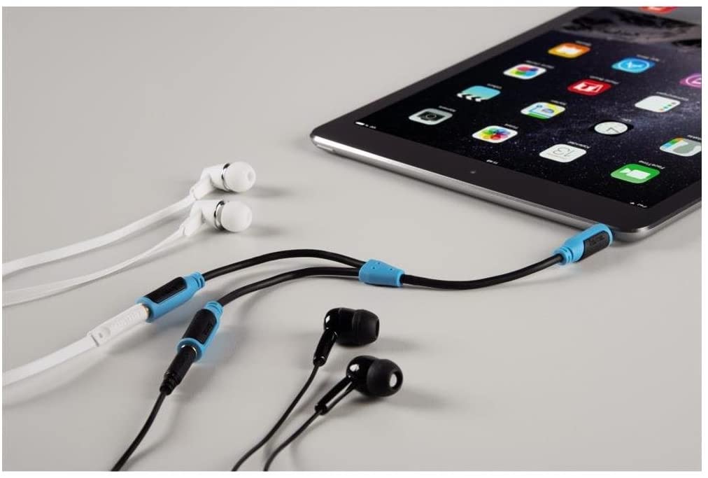 HAMA 108358 مقسم صوت ناعم 3.5 مم ستيريو