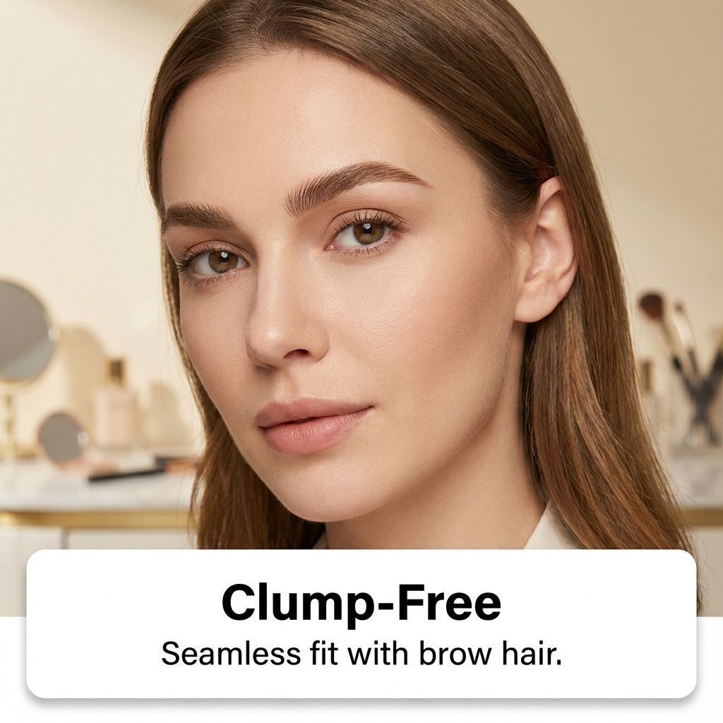 4ml Light Brown Brow Gel with Waterproof and Long Lasting Hold