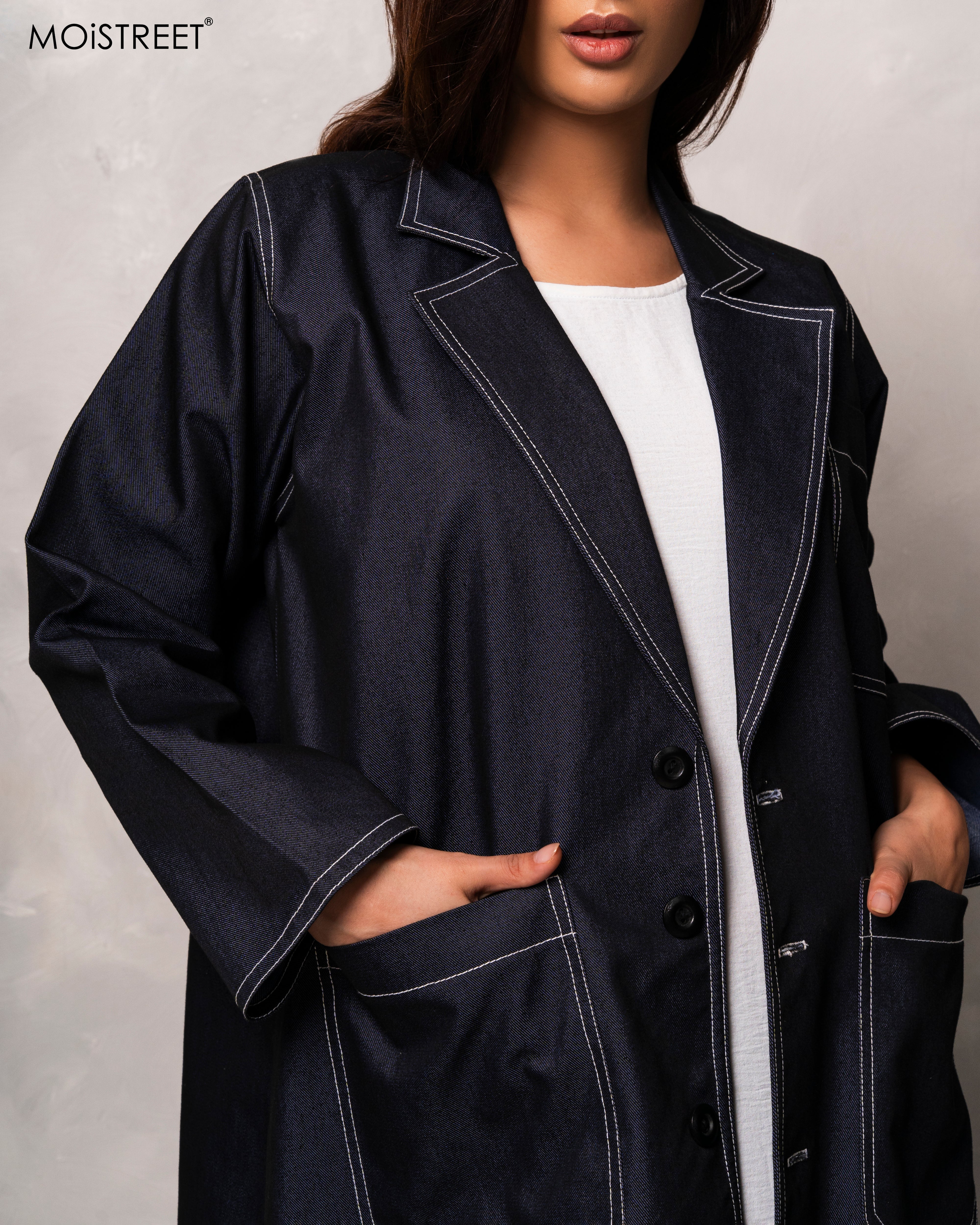 MOiSTREET Handmade Denim Abaya