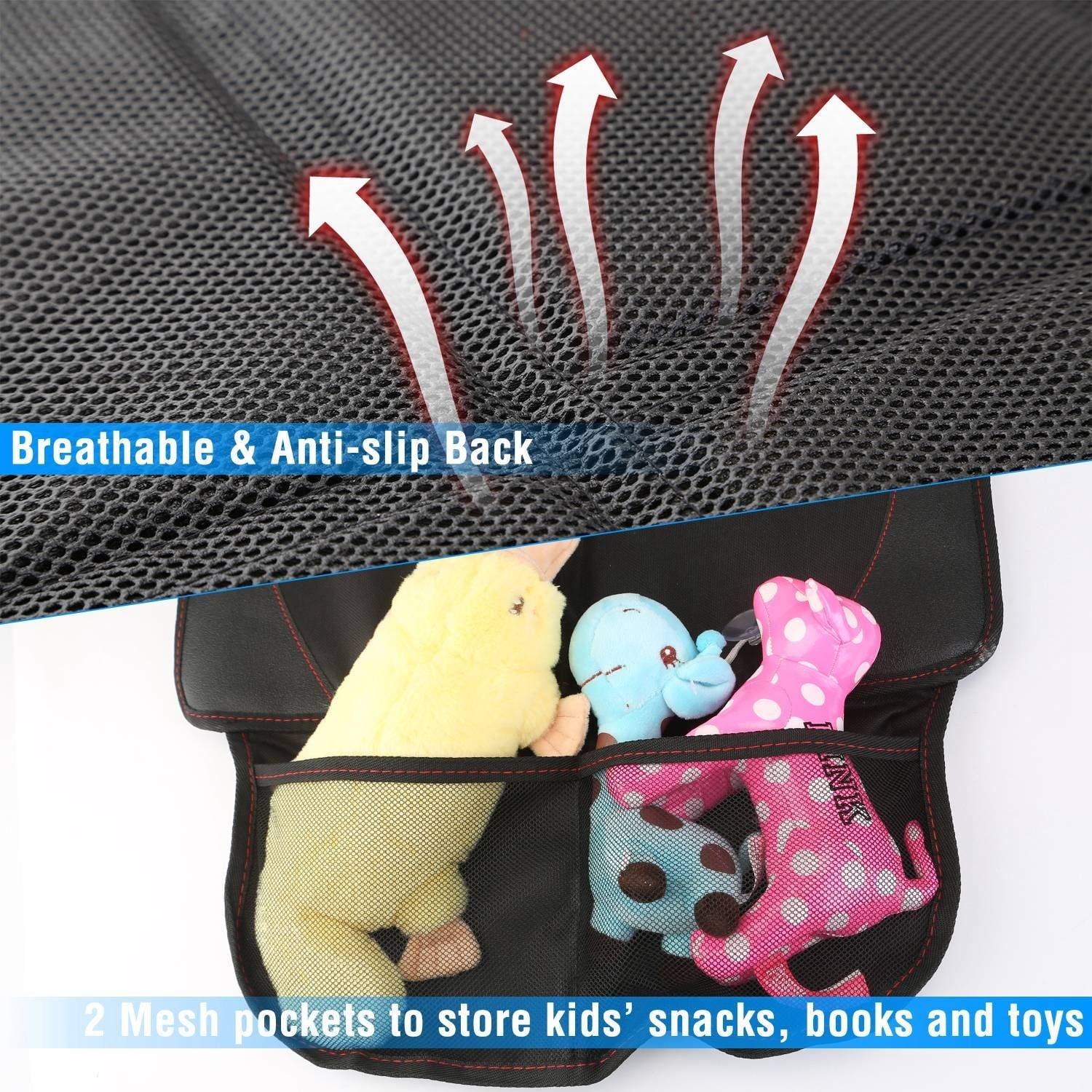 2 Pack Car Seat Protector Mat Seat Protector Carseat Pad Car Seat Cushion