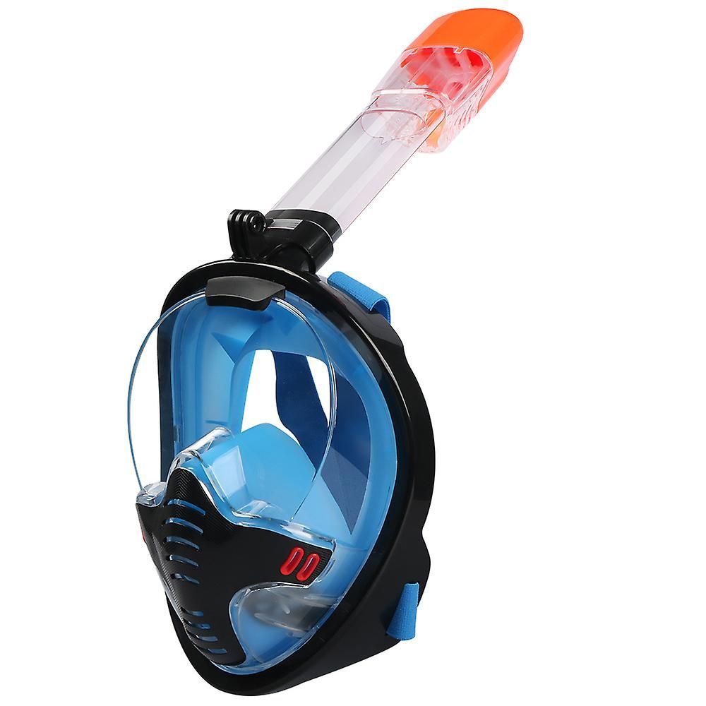 Anti-fog Silicone Full Dry Snorkeling Mask Diving Swimming Mask For Kids Adults