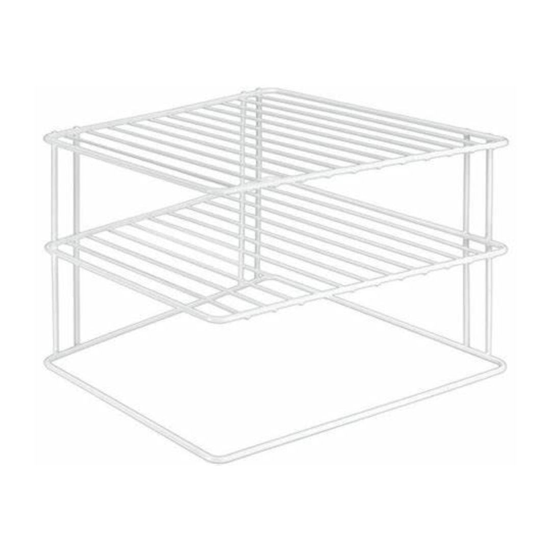 Metaltex Plastic Coated Silos Corner Rack