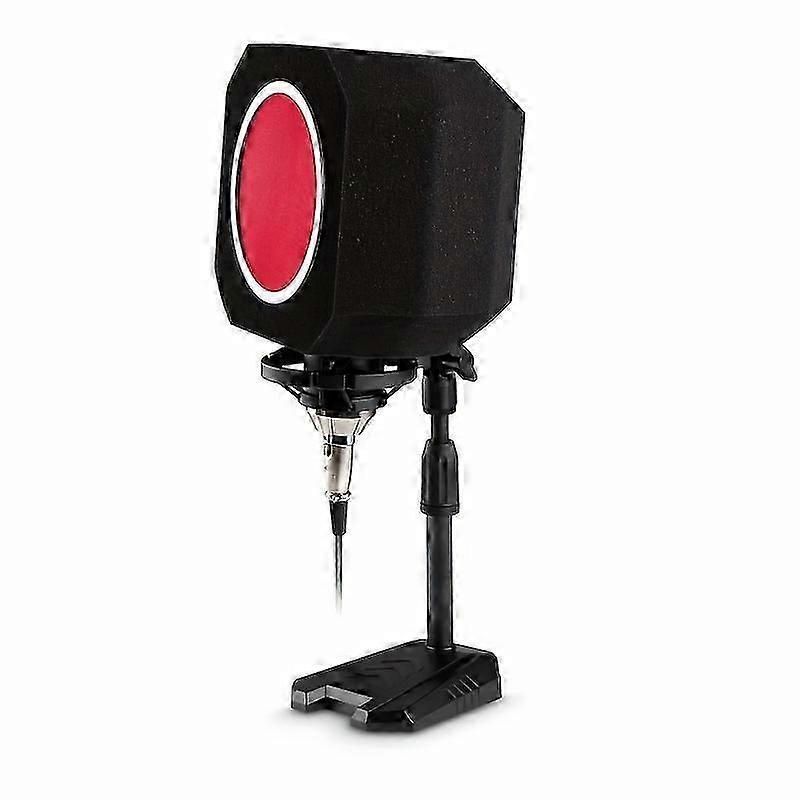 Studio Microphone Sound Shield With Foam Cover and Filter Ball