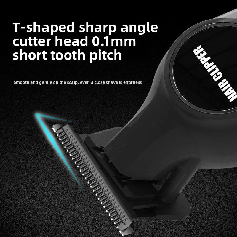 USB Hair Clipper with Precision Steel Blades